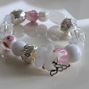 Avon | Beaded Chic Charm Bracelet Romance